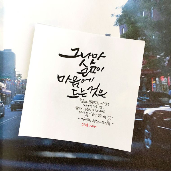 그나마 삶이 마음에 드는 것은