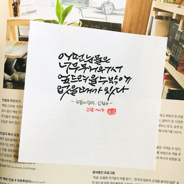 어떤 눈물