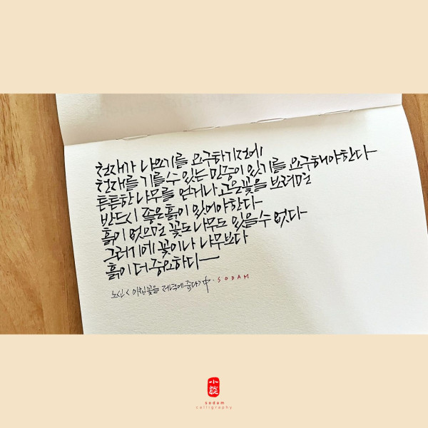 흙이 더 중요하다