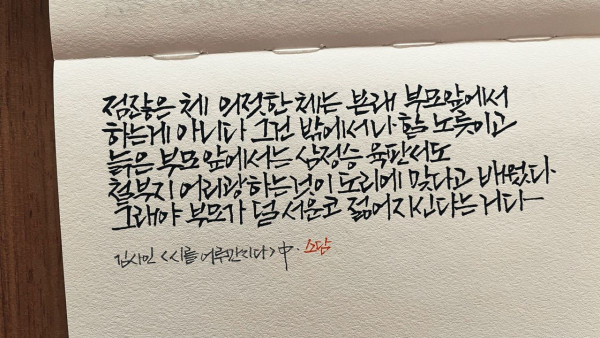 점잖은 체 의젓한 체는