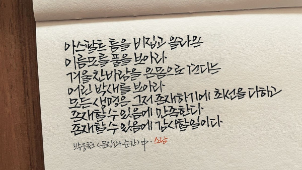 존재할 수 있음에
