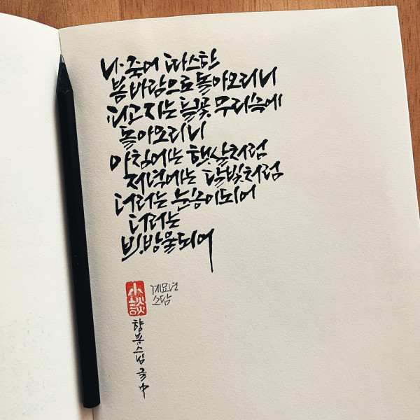 더러는 눈송이 되어
