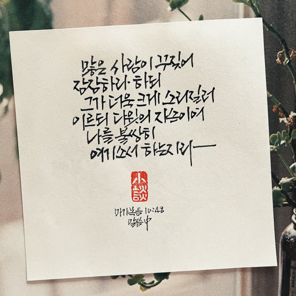 나를 불쌍히 여기소서