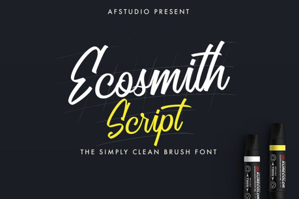 Ecosmith Script Font